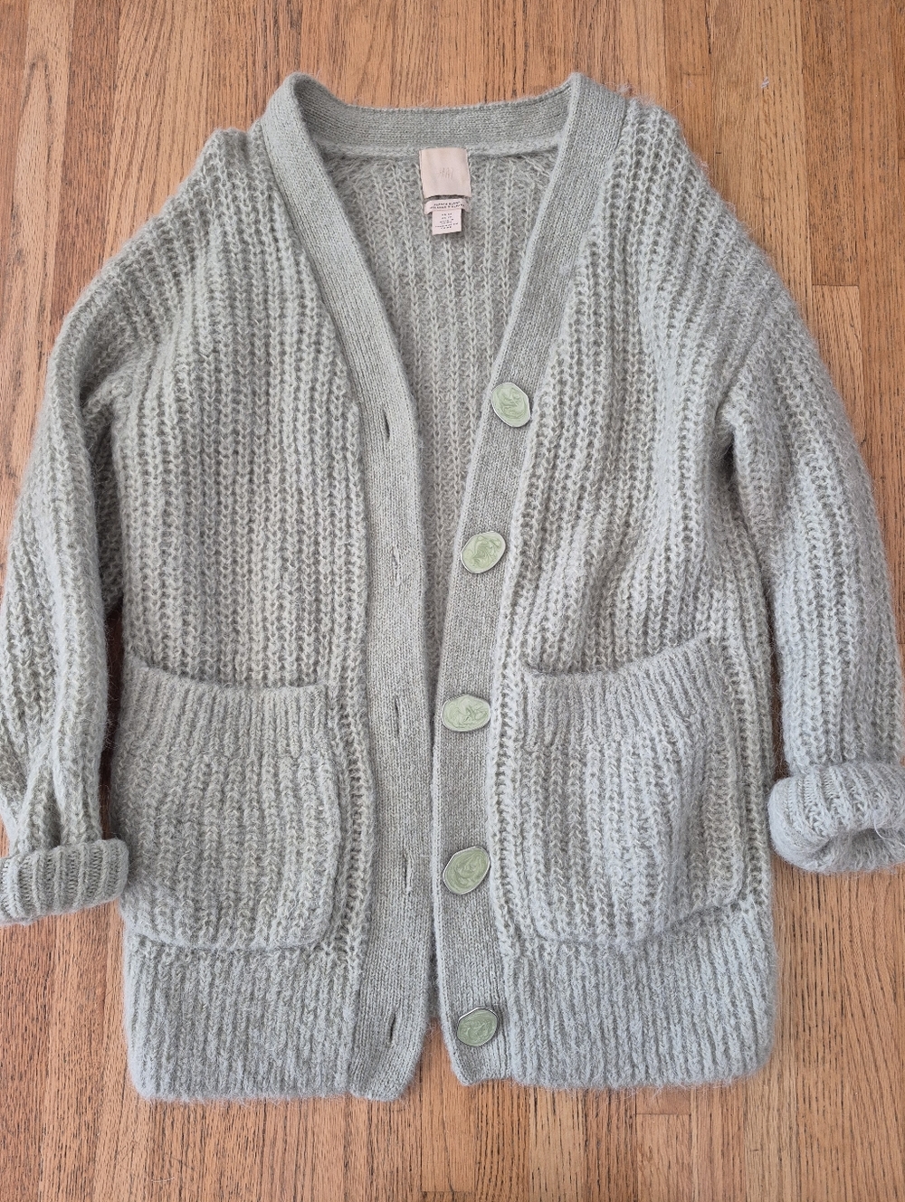 Mint Green H&M Cardigan